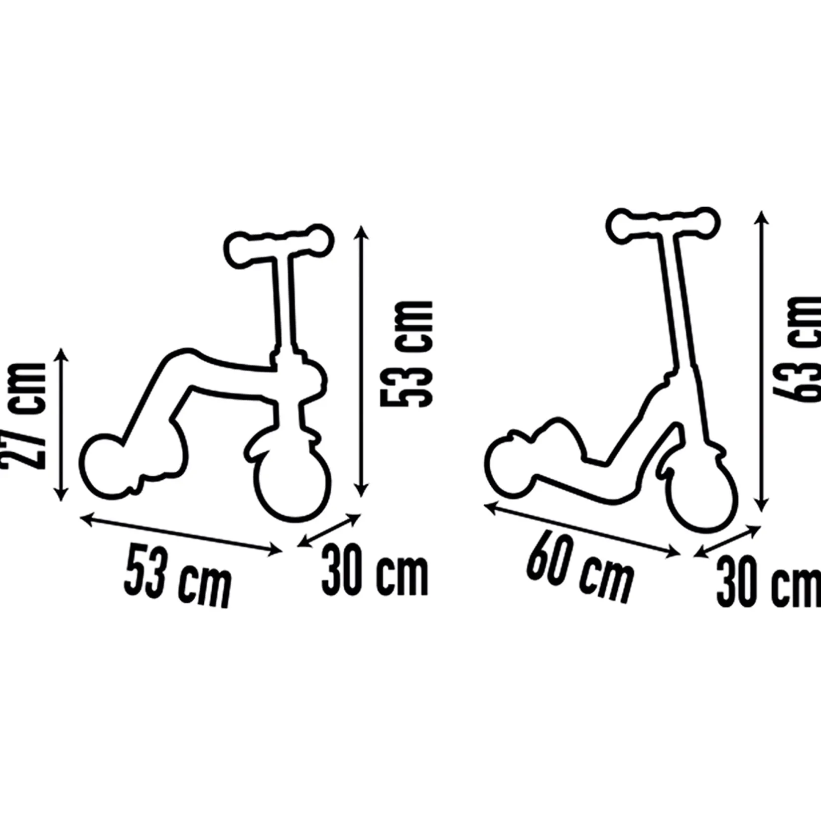 Walkers|Activity Centers & Walkers>Smoby Reversible 2 in 1 Scooter
