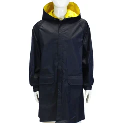Outerwear|Coats & Jackets>Clement - Vetements Reversible Raincoat 8-16y Navy