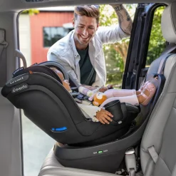 Outlet Revolve360 Slim 2-in-1 Rotating Convertible Car Seat - Canton Black Kids Car Seats & Booster Seats|Car Seats