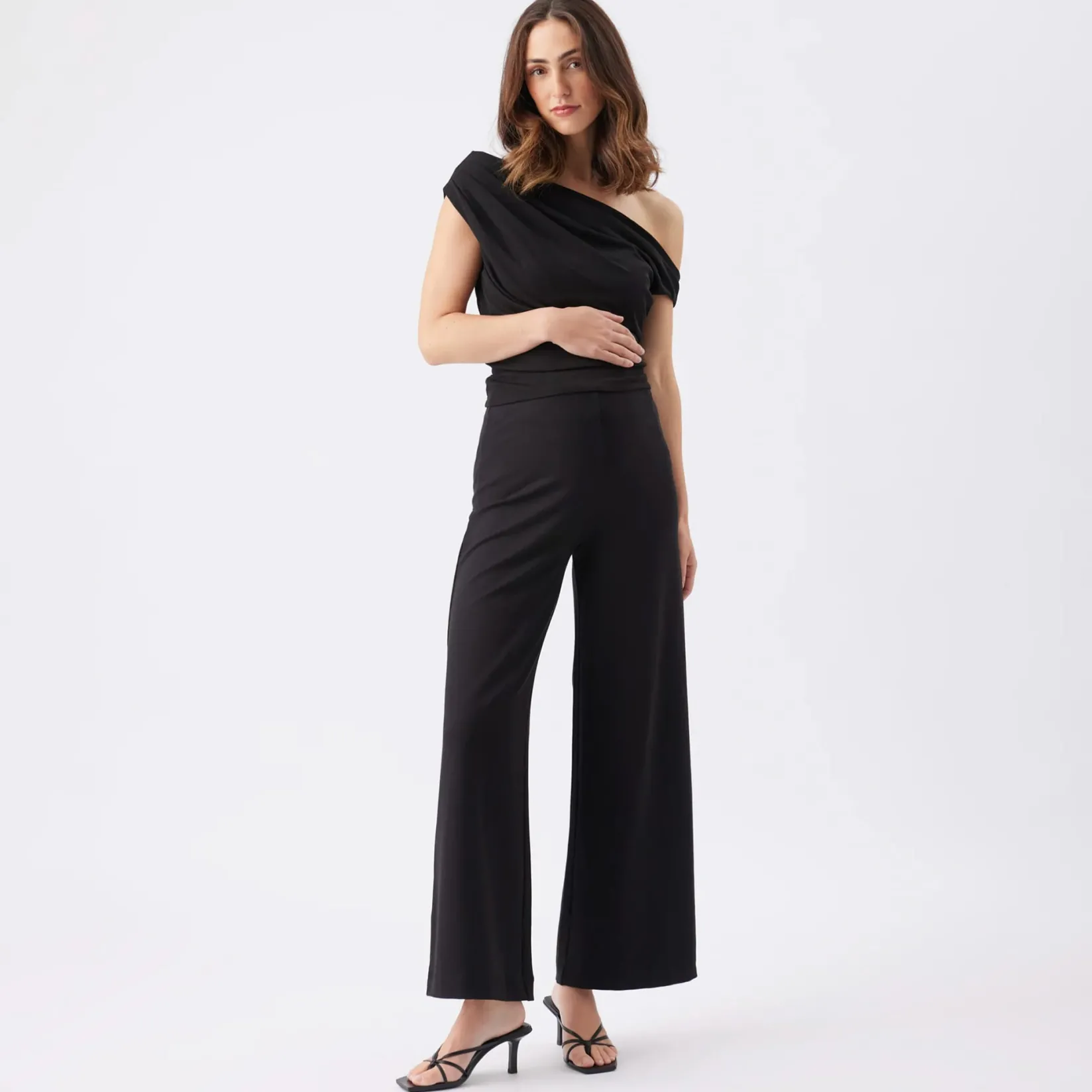 Tops>Ripe Rhi Off Shoulder Top Black