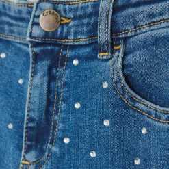 Clearance Rhinestones Jeans 7-14 Kids Pants & Jeans