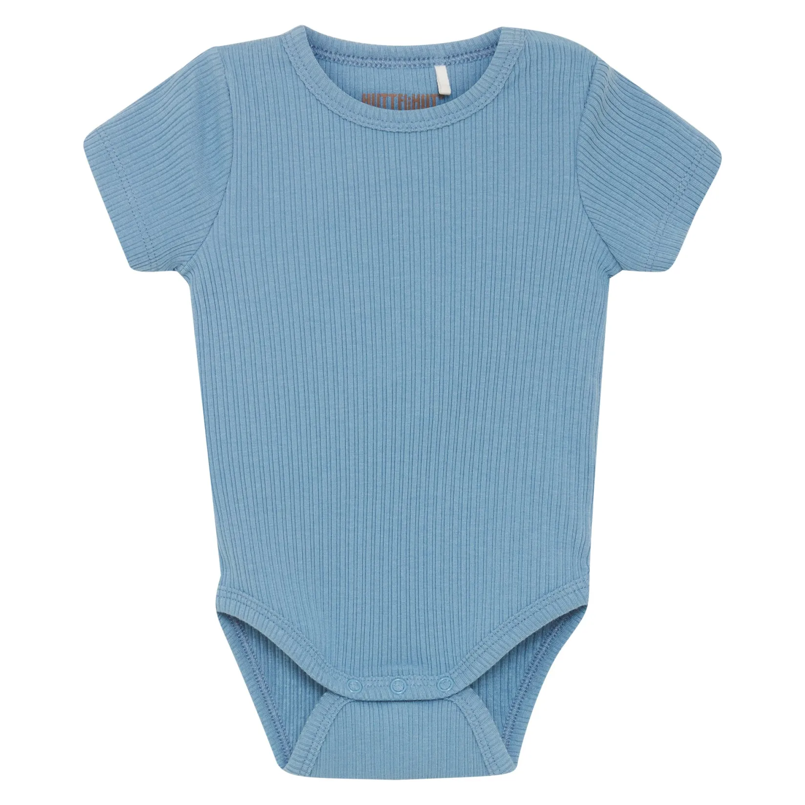 Tops>Huttelihut Rib Bodysuit 3-24m Blue