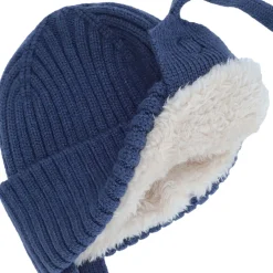 Beanies|Beanies>Calikids Ribbed Knit Beanie 0-18m