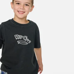 Tops>Rip Curl Ride The Wave T-shirt 1-8y Black