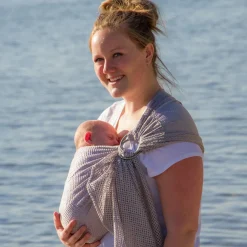 Outdoors & Travel|Baby Carriers>Chimparoo Ring-Sling AIR - Grey