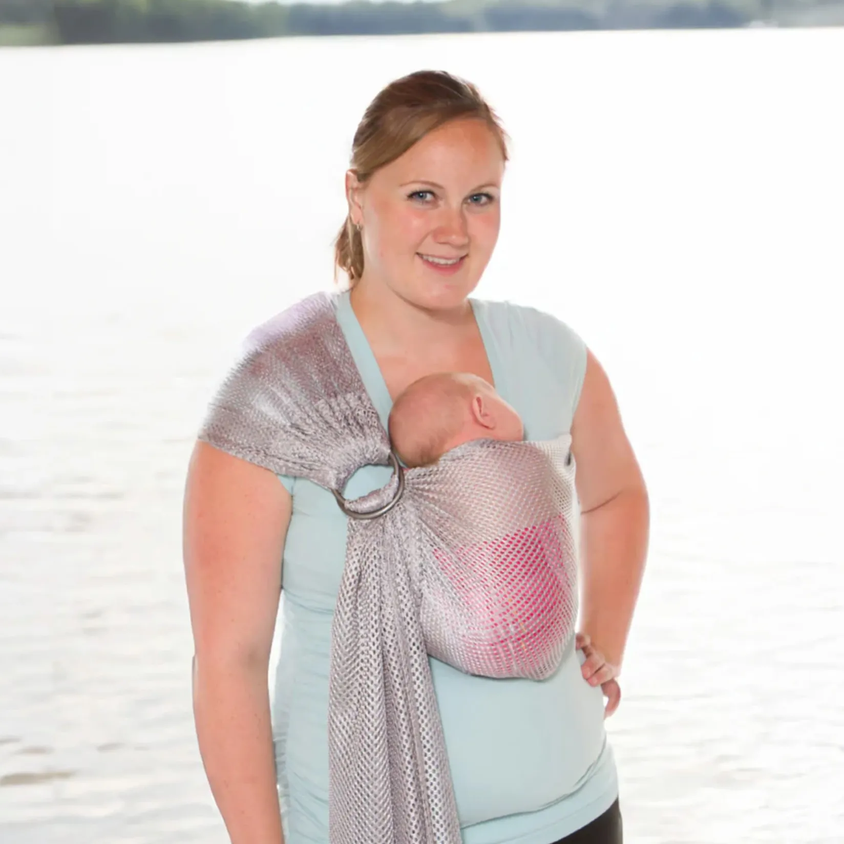 Outdoors & Travel|Baby Carriers>Chimparoo Ring-Sling AIR - Grey