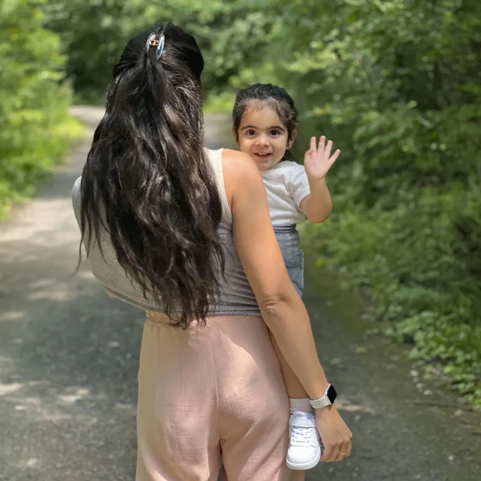 Outdoors & Travel|Baby Carriers>Chimparoo Ring-Sling AIR - Grey