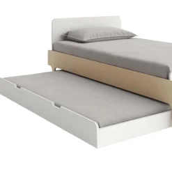 Twin, Full & Queen Beds>Oeuf River Trundle Bed - White