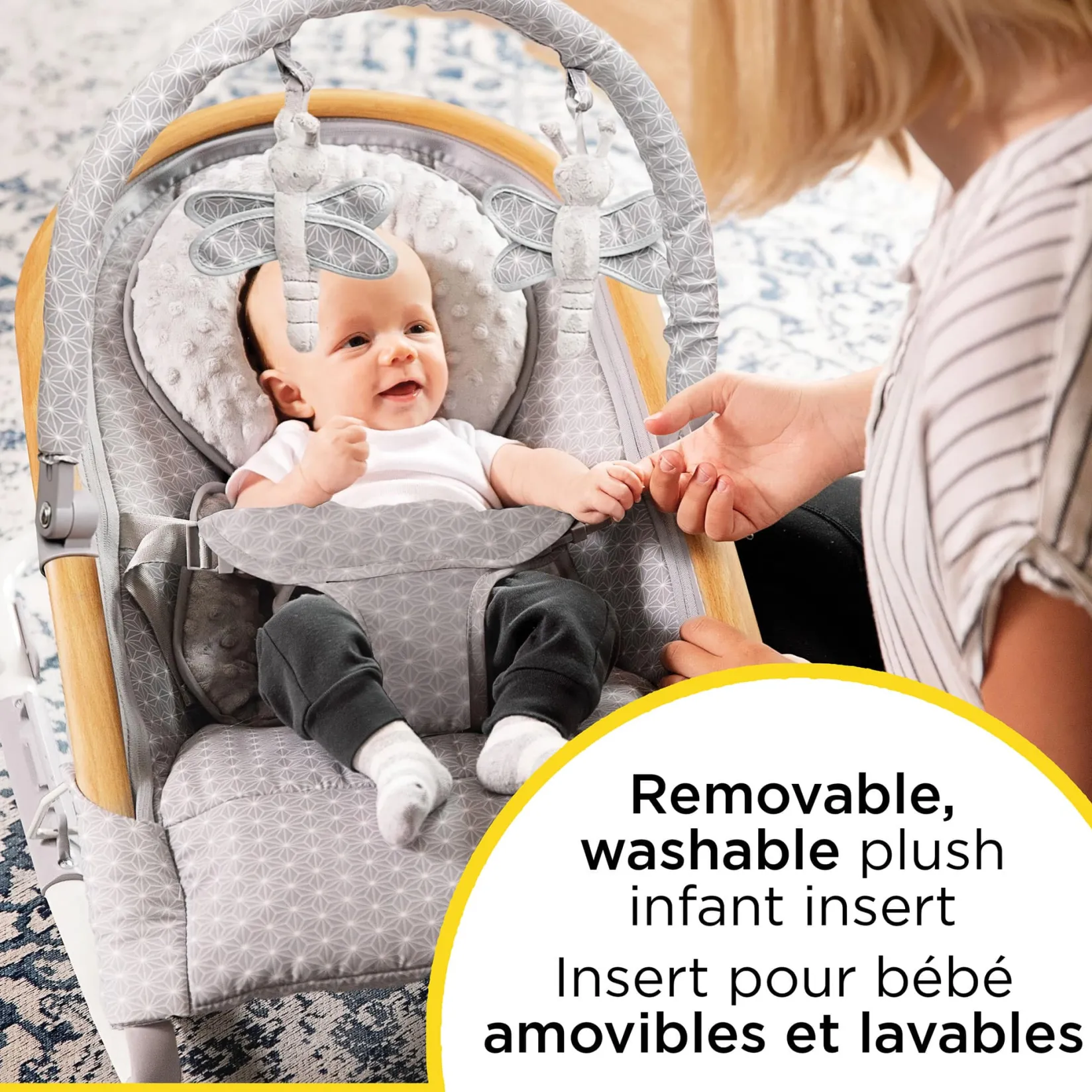 Outlet Rocker Amherst - Grey Swings & Rockers