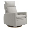 Rocking and Swivel Armchair Arya - Nubia Silver - Motorized Electric Gliders & Rocking Chairs|Gliders & Rocking Chairs