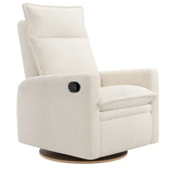 Rocking and Swivel Armchair Arya - Puppy Pearl Gliders & Rocking Chairs|Gliders & Rocking Chairs