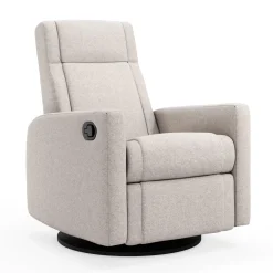 Online Rocking and Swivel Armchair Nelly - Arlo Pearl / Black Gliders & Rocking Chairs|Gliders & Rocking Chairs