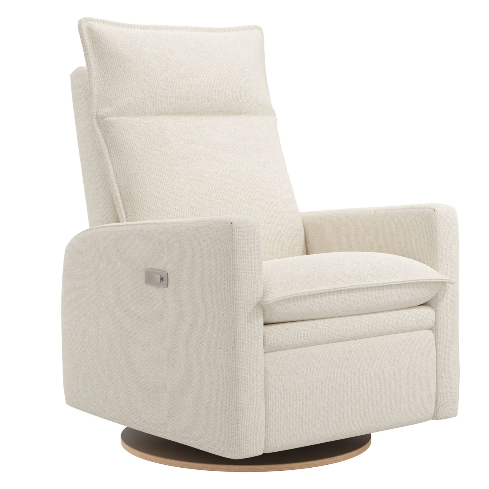 Rocking and Swivel Armchair Arya - Henequen - Motorized Electric Gliders & Rocking Chairs|Gliders & Rocking Chairs