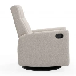 Online Rocking and Swivel Armchair Nelly - Beyond Sheep Vanilla / Black Gliders & Rocking Chairs|Gliders & Rocking Chairs