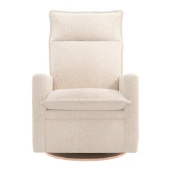 Best Rocking and Swivel Armchair Arya - Puppy Sand - Motorized Electric Gliders & Rocking Chairs|Gliders & Rocking Chairs