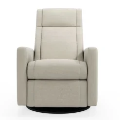 Gliders & Rocking Chairs|Gliders & Rocking Chairs>Jaymar BB Rocking and Swivel Armchair Nelly - Como Sand / Black