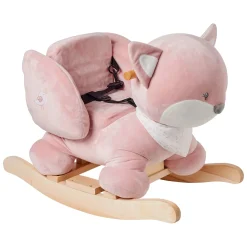 Swings & Rockers>Nattou Rocking Toy Fox Alice - Pink