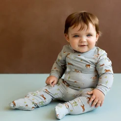 Pajamas|Pyjamas>Coccoli Rodeo Pajamas 1-18m Sage
