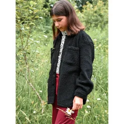 Outlet Romance Floral Turtle Neck7-14 Kids Tops