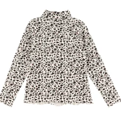 Outlet Romance Floral Turtle Neck7-14 Kids Tops