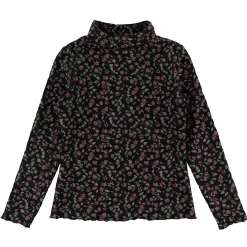 Online Romance Flowers Turtle Neck714 Kids Tops