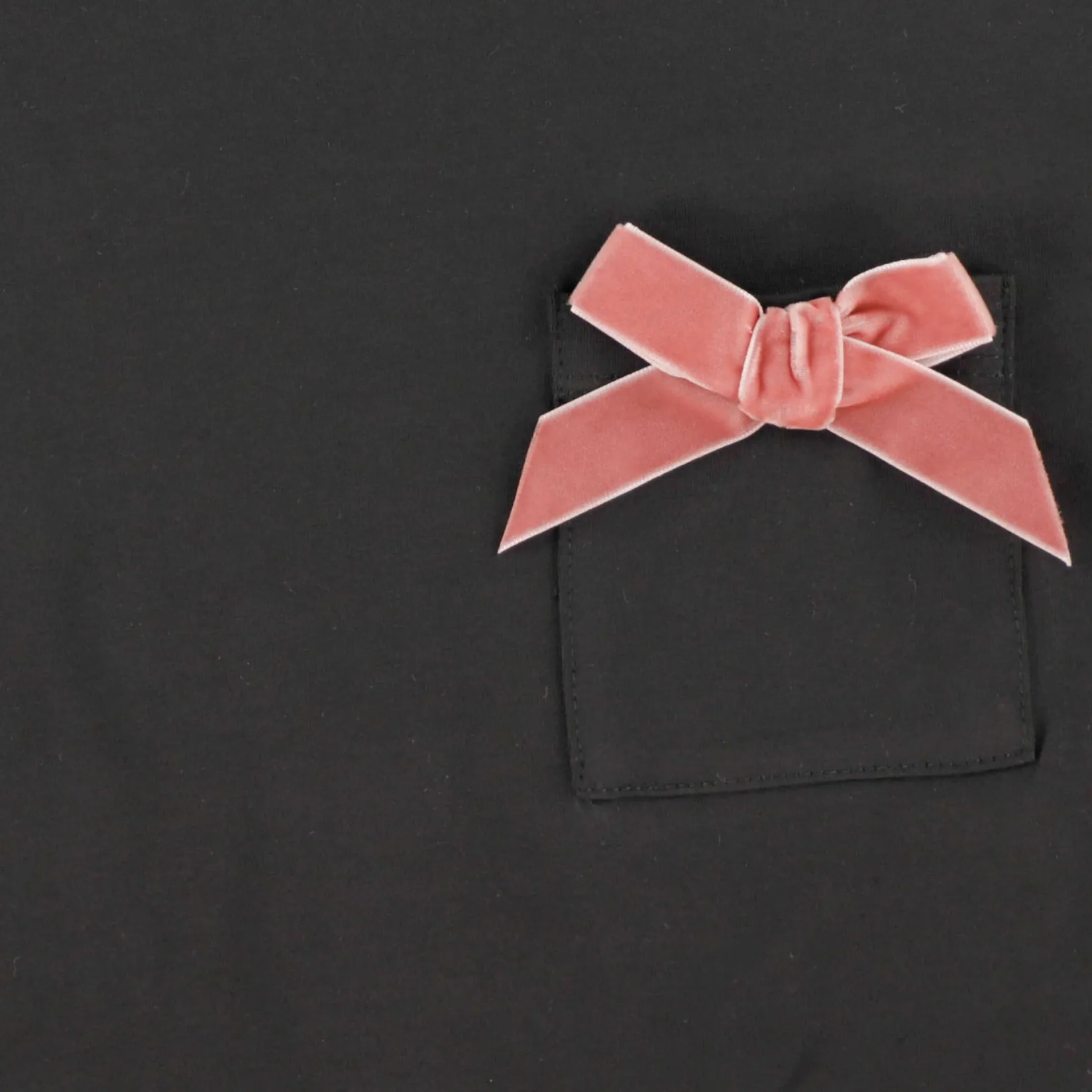 Tops>Look Romance T-Shirt 7-14 Black