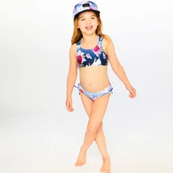 Swimsuits>Deux par Deux Roses Bikini 2-6 Navy