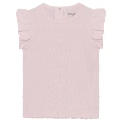 Tops>Minymo Ruched T-shirt 3-8 Pink