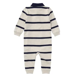 Outlet Rugby Stripe Romper Nb-12m BOY Rompers & Jumpsuits