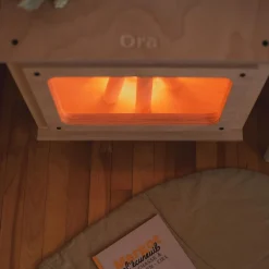 Online Rustik Fireplace - Naturel/Black Kid'S Tables & Chairs