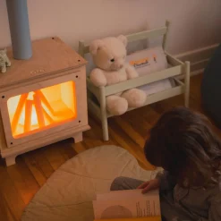 Outlet Rustik Fireplace - Naturel/Sage Kid'S Tables & Chairs