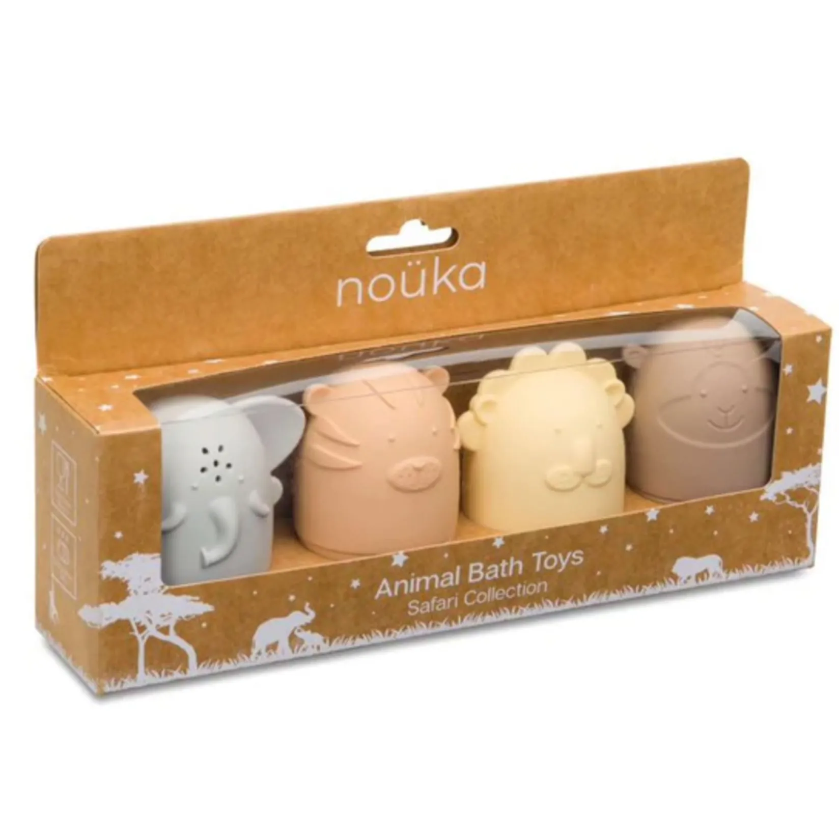 Bath Toys|Bath Accessories>Nouka Safari Bath Toys (4) - Land Safari
