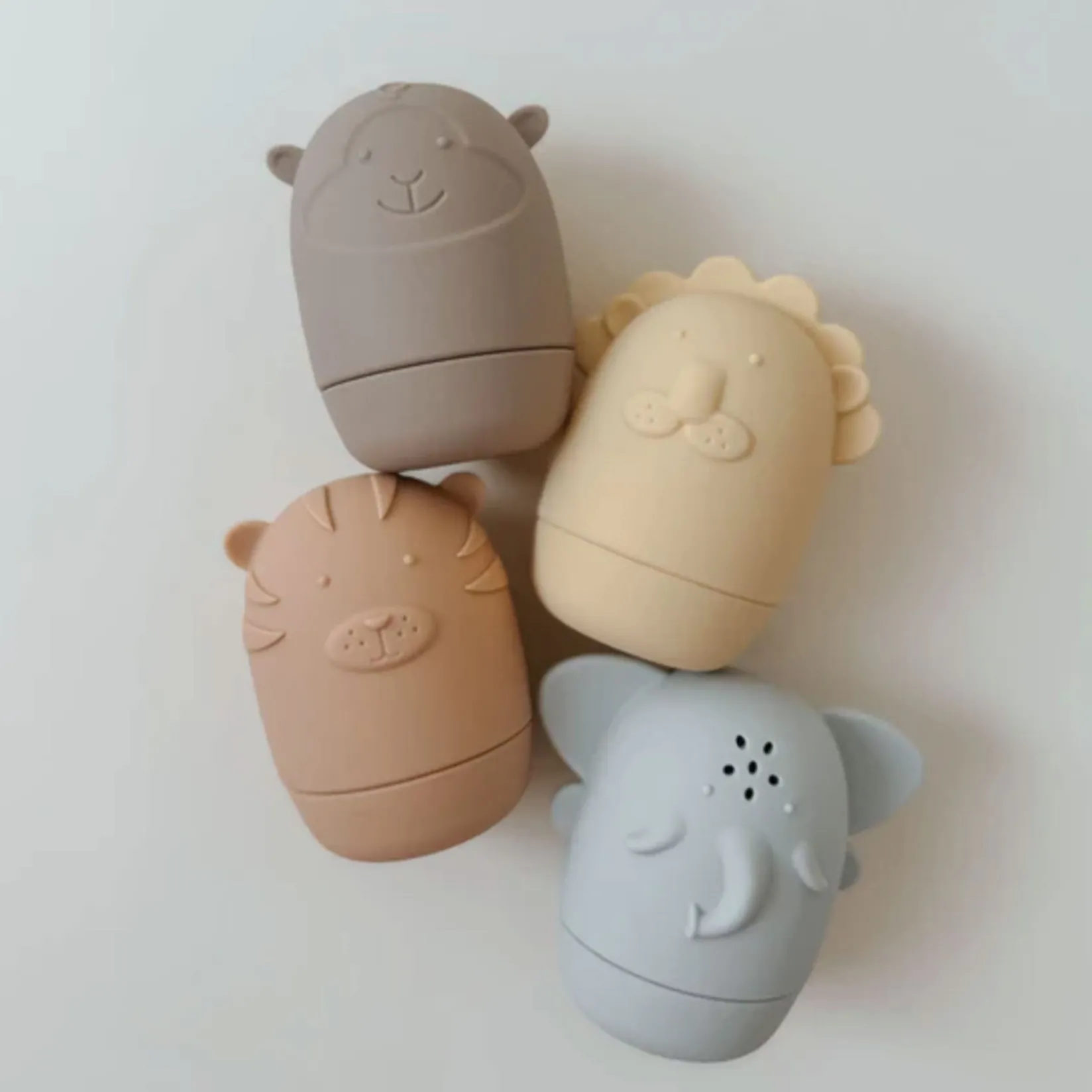 Bath Toys|Bath Accessories>Nouka Safari Bath Toys (4) - Land Safari