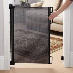 Best Safety Gate Retractable - Black Gates & Safety