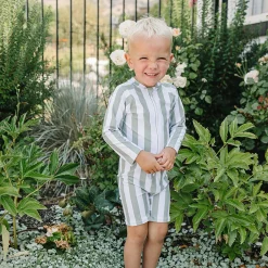 Hot Stripes Uv Sunsuit 2-5y Kids/BOY Swimsuits|Swimsuits