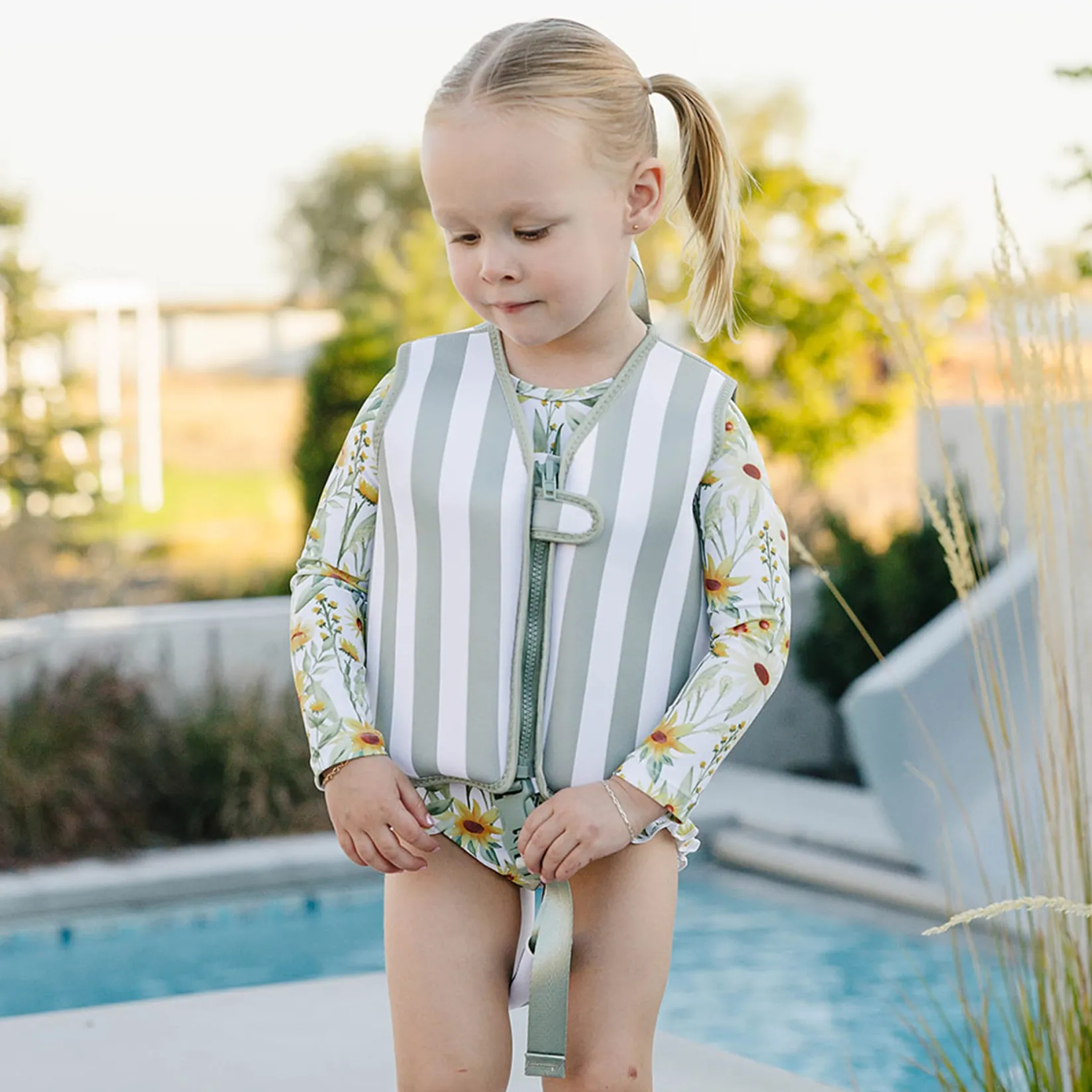 Swim Vests & Floats|Summer Activities>Current Tyed Swim Vest 1-5y Sage