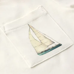 New Sailboat T-shirt 6-24m BOY Tops