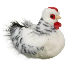 Plush Toys>Douglas Salty White Hen