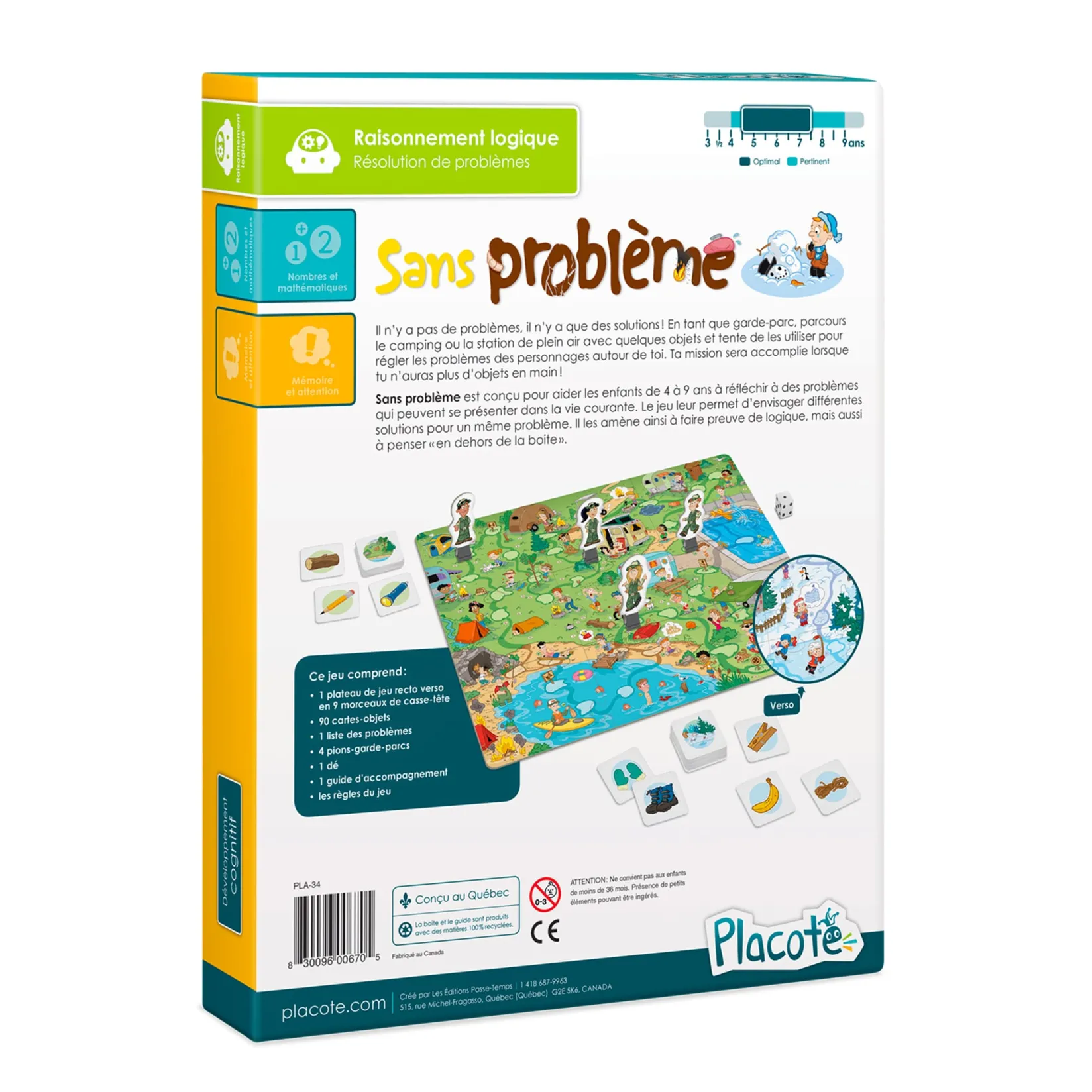 Sans Problème Kids Board Games