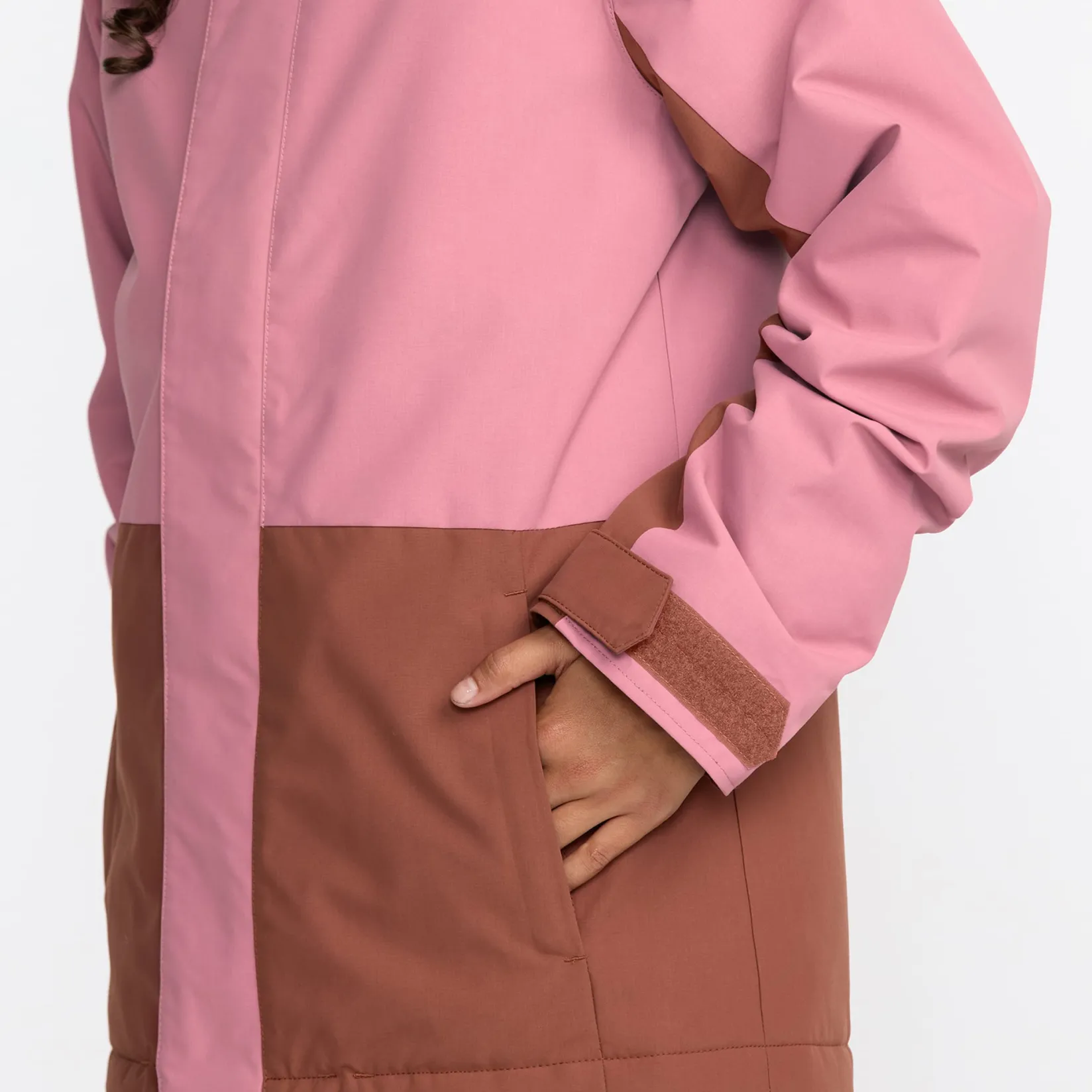 Outerwear|Coats & Jackets>Volcom Sass N Frass Jacket 8-16y Pink