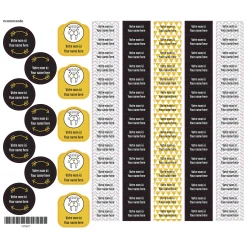 Sale School Name Labels - Scandinavian Kids Personalized Name Labels|Personalized Name Labels