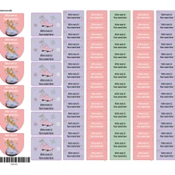 New School Name Labels - Skate Kids Personalized Name Labels|Personalized Name Labels