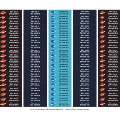 Hot School Name Labels - Space Kids Personalized Name Labels|Personalized Name Labels