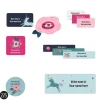 Online School Name Labels - Unicorns and Flowers Kids Personalized Name Labels|Personalized Name Labels