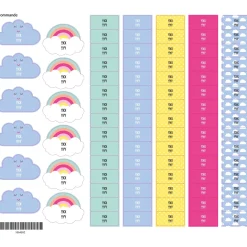 Best School Name Labels - Unicorn Kids Personalized Name Labels|Personalized Name Labels