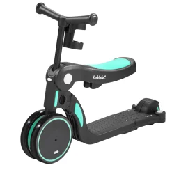 Summer Activities|Bikes And Accessories>Larktale Scoobi™ 5-in-1 Convertible Scooter - Green