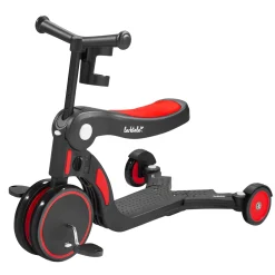 Discount Scoobi™ 5-in-1 Convertible Scooter - Red Kids Summer Activities|Bikes And Accessories