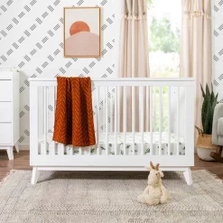 Cribs & Mattresses|Cribs & Mattresses>Babyletto Scoot 3-in-1 Convertible Crib - White