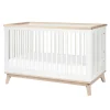 Cribs & Mattresses|Cribs & Mattresses>Babyletto Scoot 3-in-1 Convertible Crib - White / Washed Natural