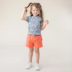 Outlet Sea Flowers T-shirt 2-12 Kids Tops